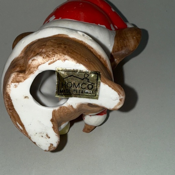 Homco Holiday Decor Mouse Figurines - Red and Brown - Picture 4 of 4